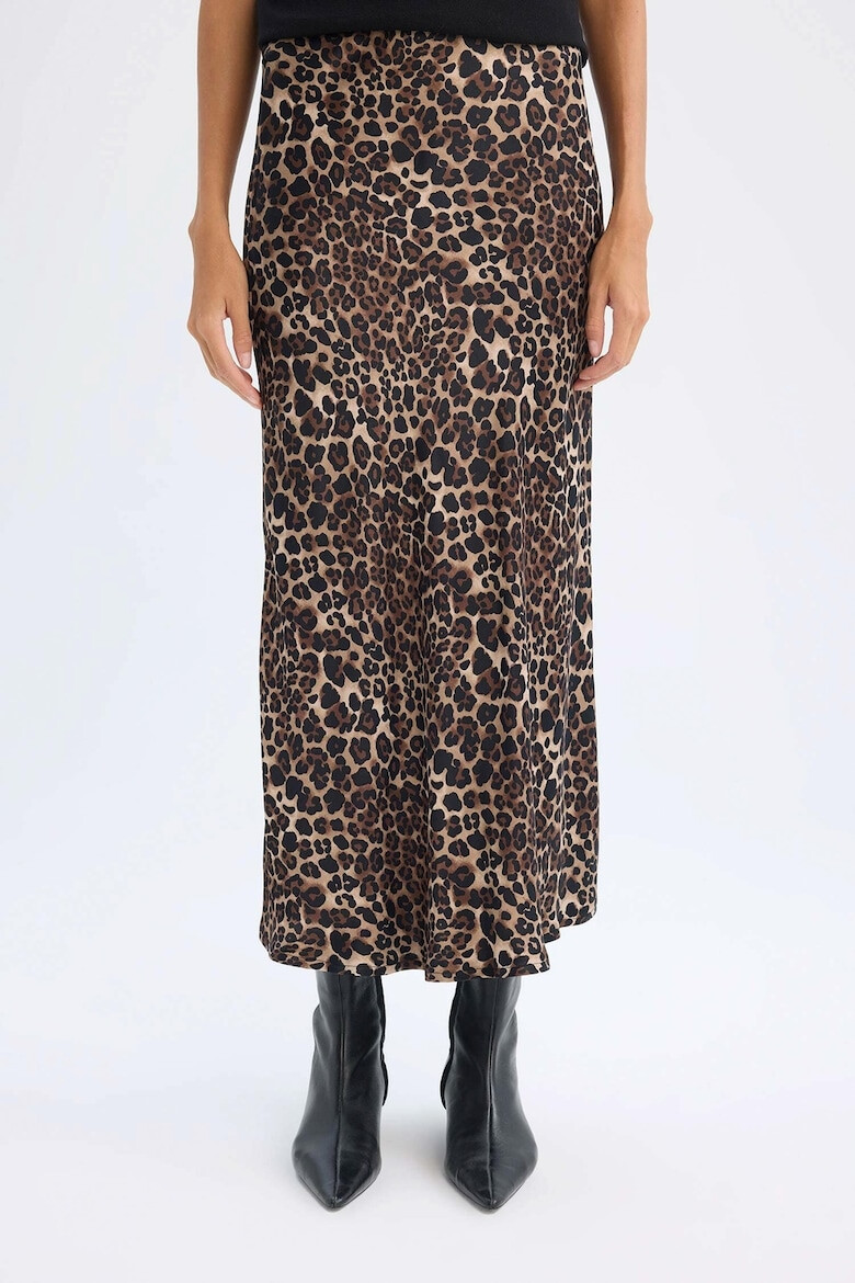 DeFacto Fusta cu animal print - Pled.ro