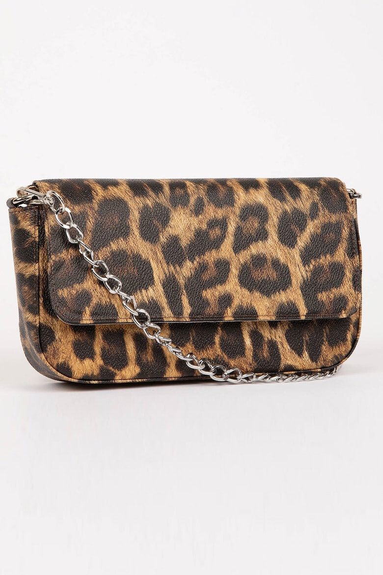 DeFacto Geanta crossbody de piele ecologica cu animal print - Pled.ro