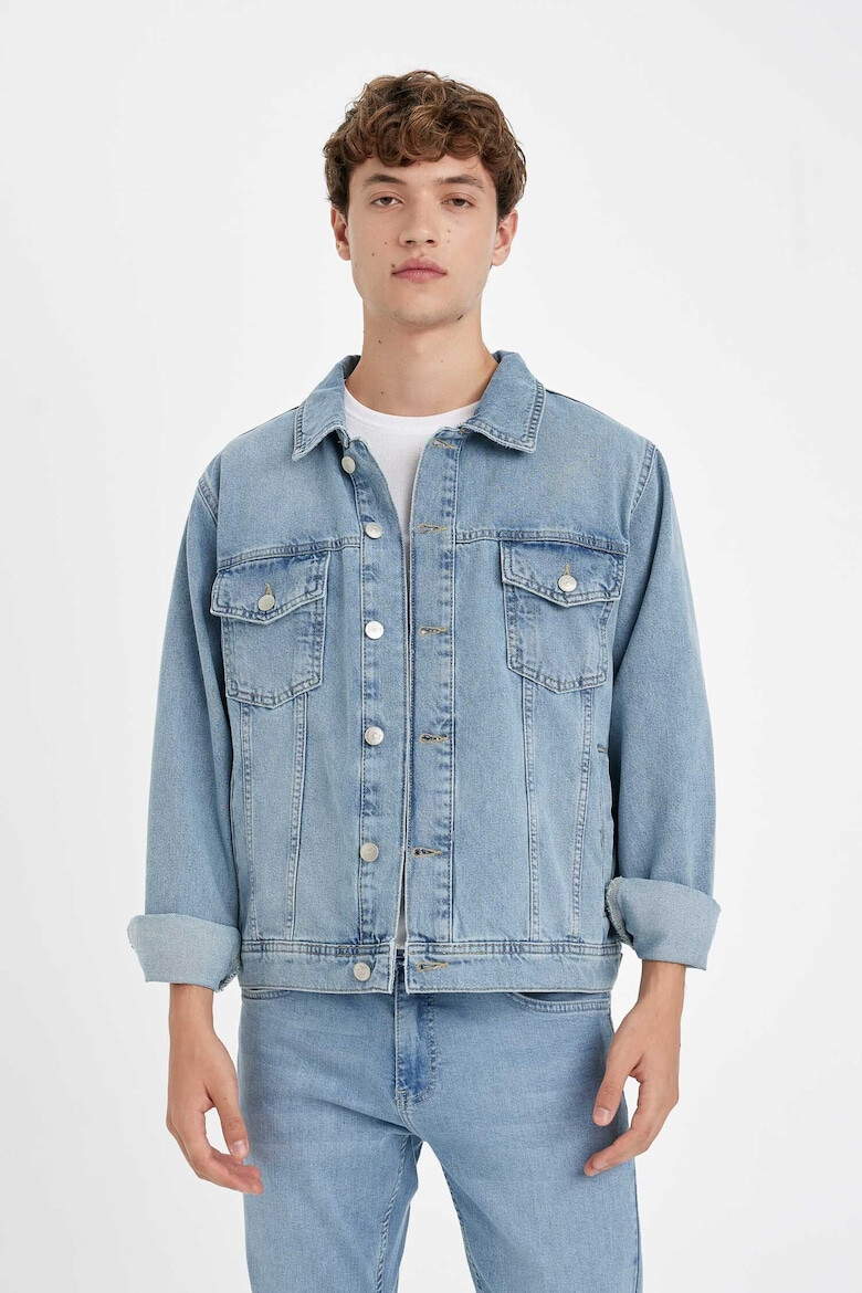 DeFacto Jacheta regular fit din denim - Pled.ro