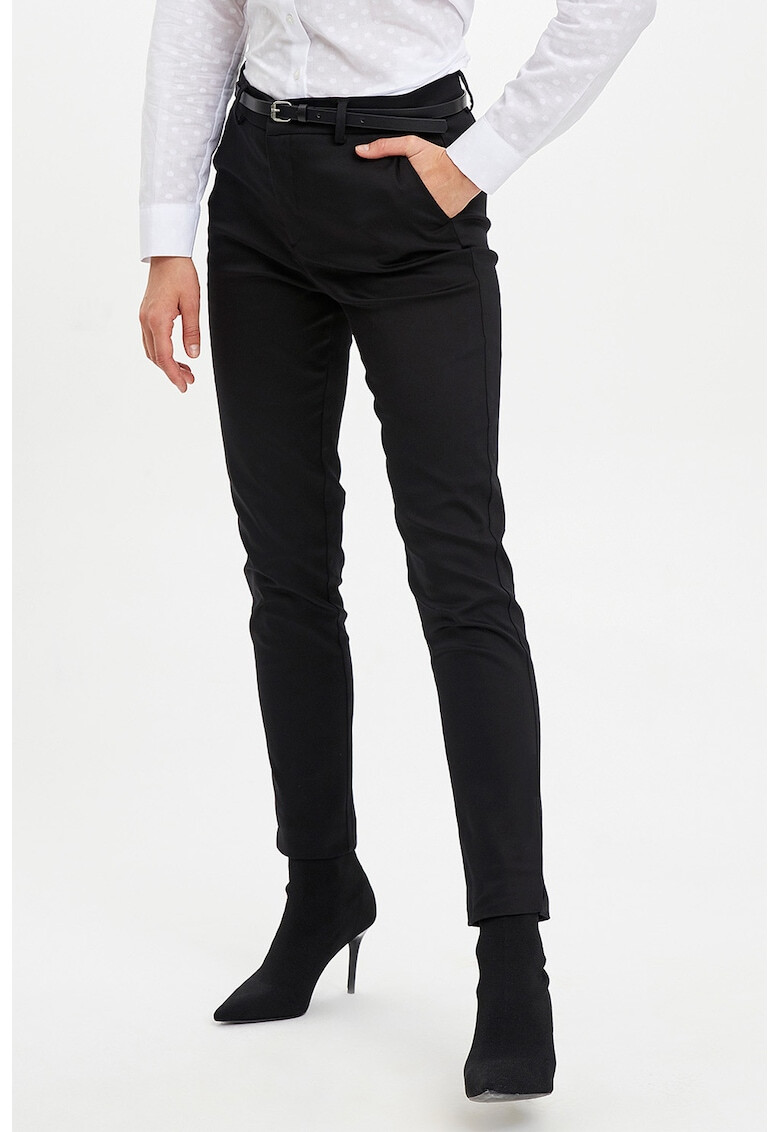 DeFacto Pantaloni chino slim fit - Pled.ro