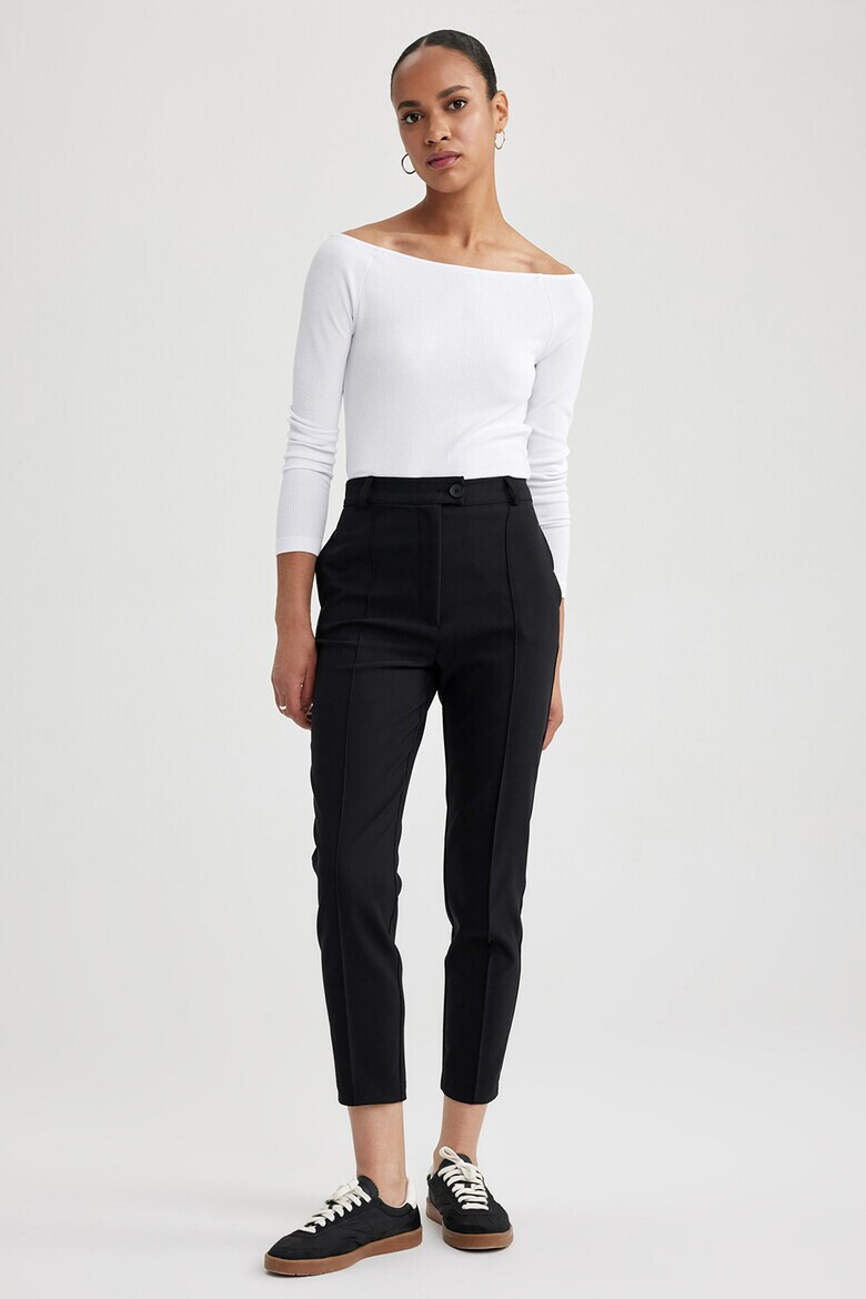 DeFacto Pantaloni crop conici - Pled.ro