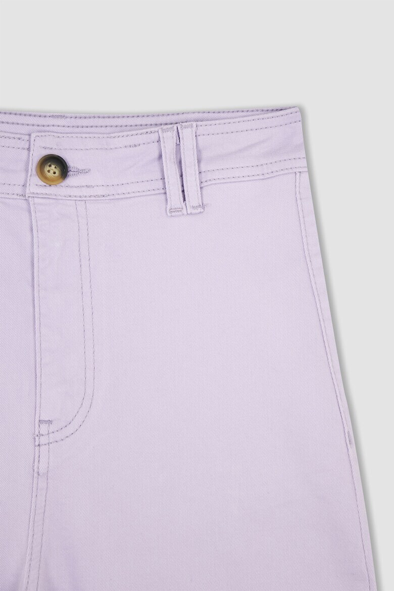 DeFacto Pantaloni crop cu croiala ampla - Pled.ro