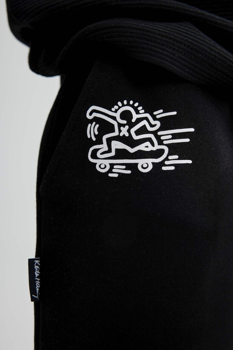 DeFacto Pantaloni de trening cu imprimeu Keith Haring - Pled.ro