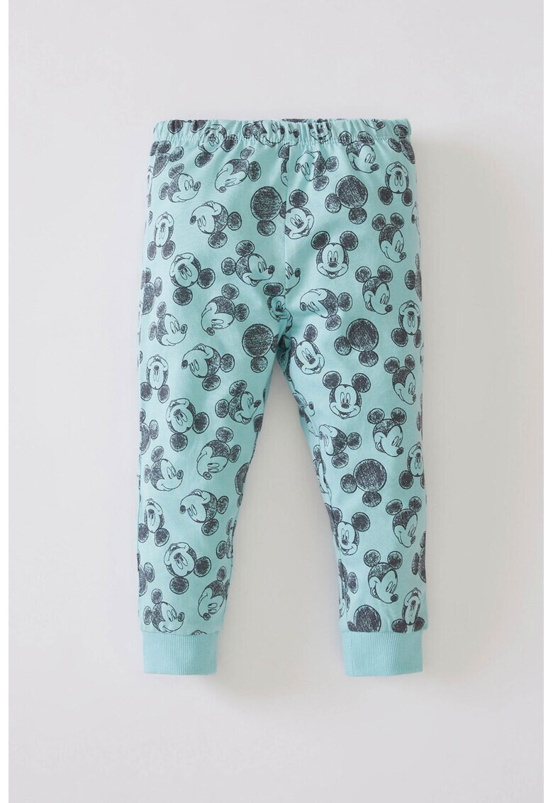 DeFacto Pantaloni din bumbac cu imprimeu cu Mickey Mouse - Pled.ro