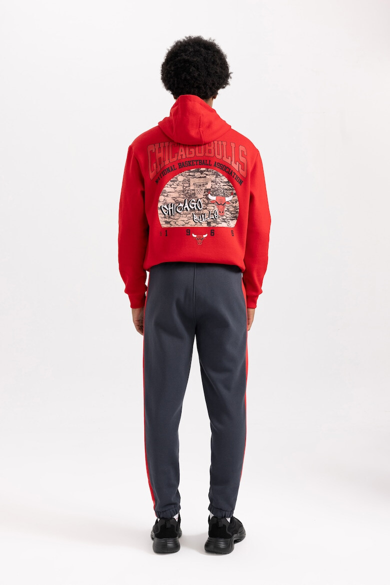 DeFacto Pantaloni jogger pentru fitness Chicago Bulls - Pled.ro