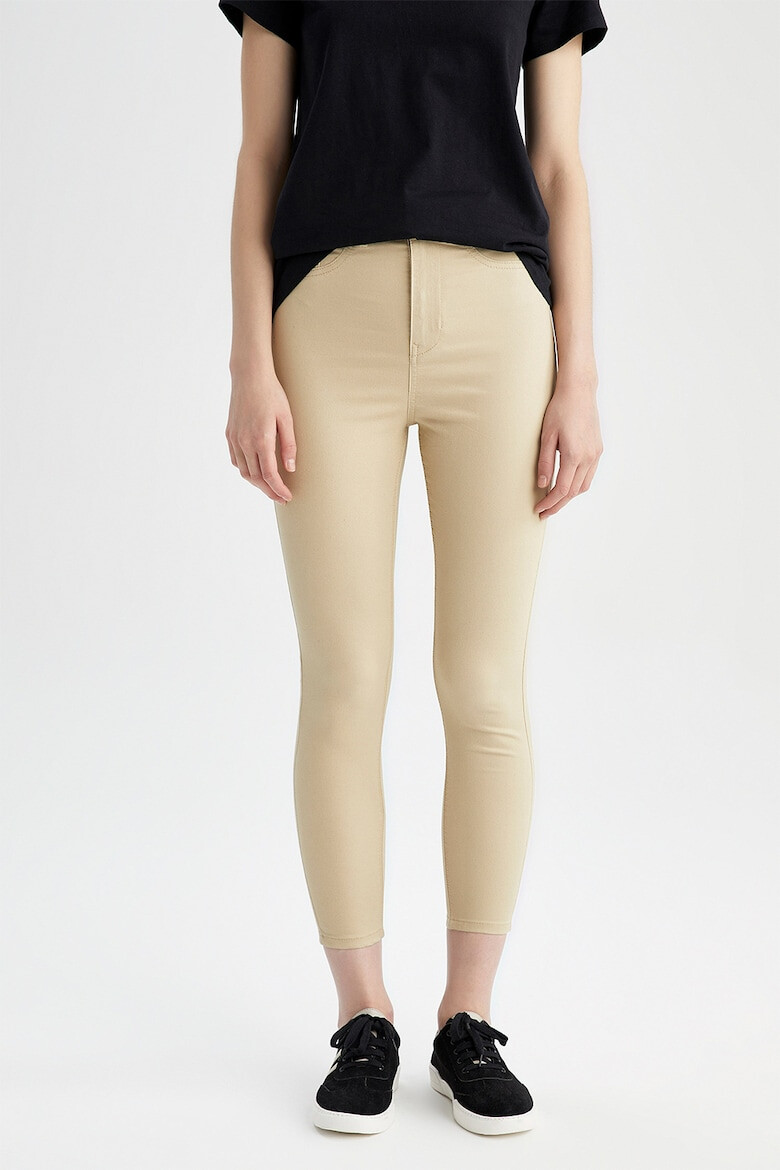 DeFacto Pantaloni skinny cu talie inalta - Pled.ro