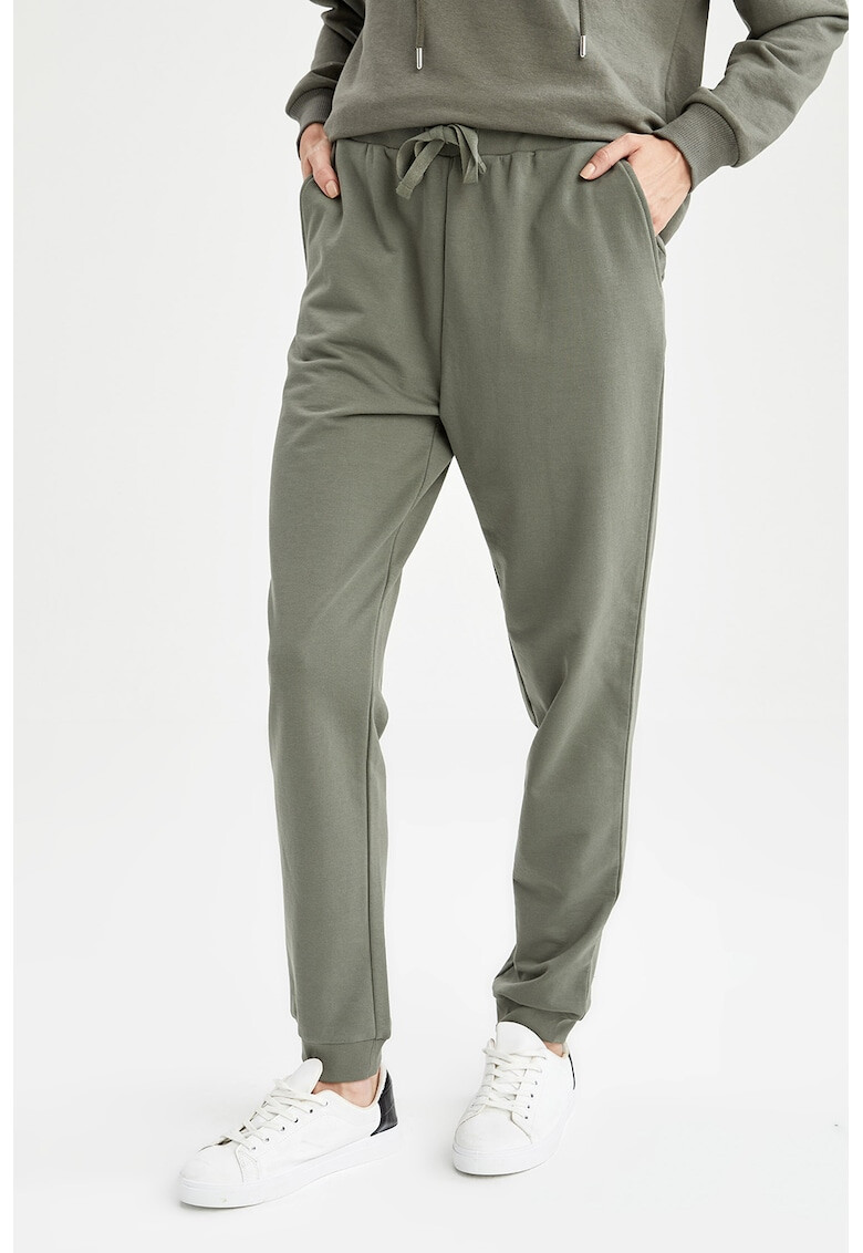 DeFacto Pantaloni sport relaxed fit cu snur - Pled.ro