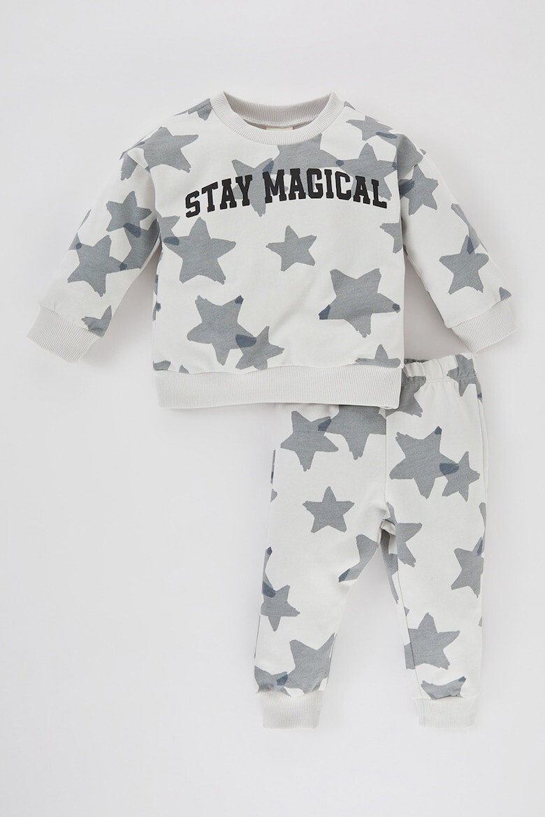 DeFacto Pijama cu model cu stele - Pled.ro