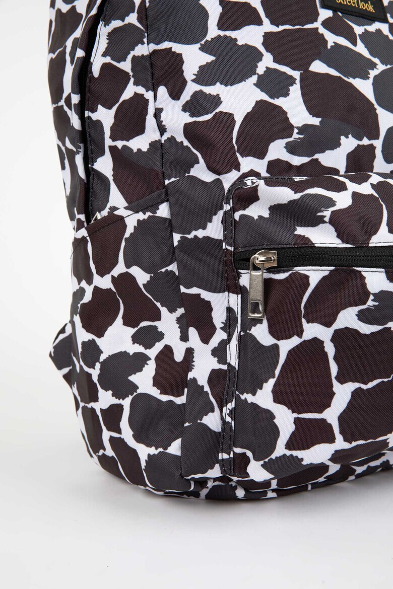 DeFacto Rucsac cu animal print si buzunar frontal - Pled.ro