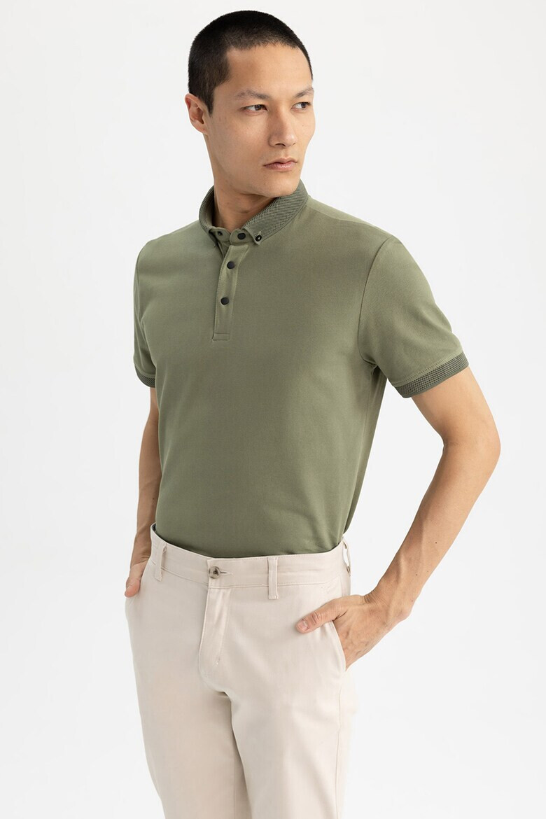 DeFacto Tricou polo slim fit - Pled.ro