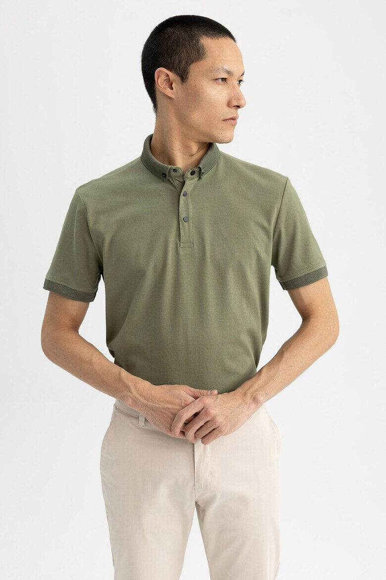 DeFacto Tricou polo slim fit - Pled.ro