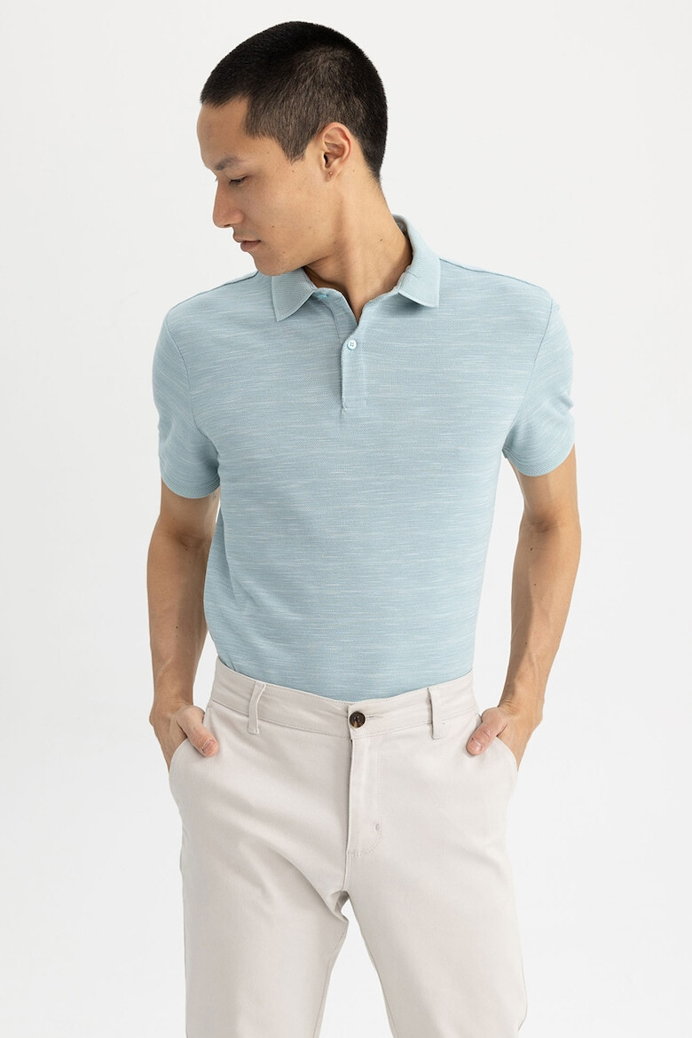 DeFacto Tricou polo slim fit - Pled.ro