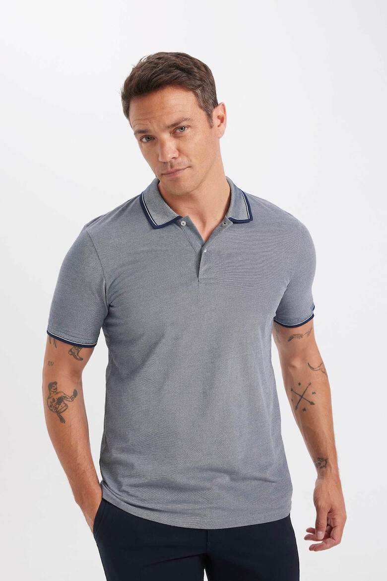 DeFacto Tricou polo slim fit - Pled.ro