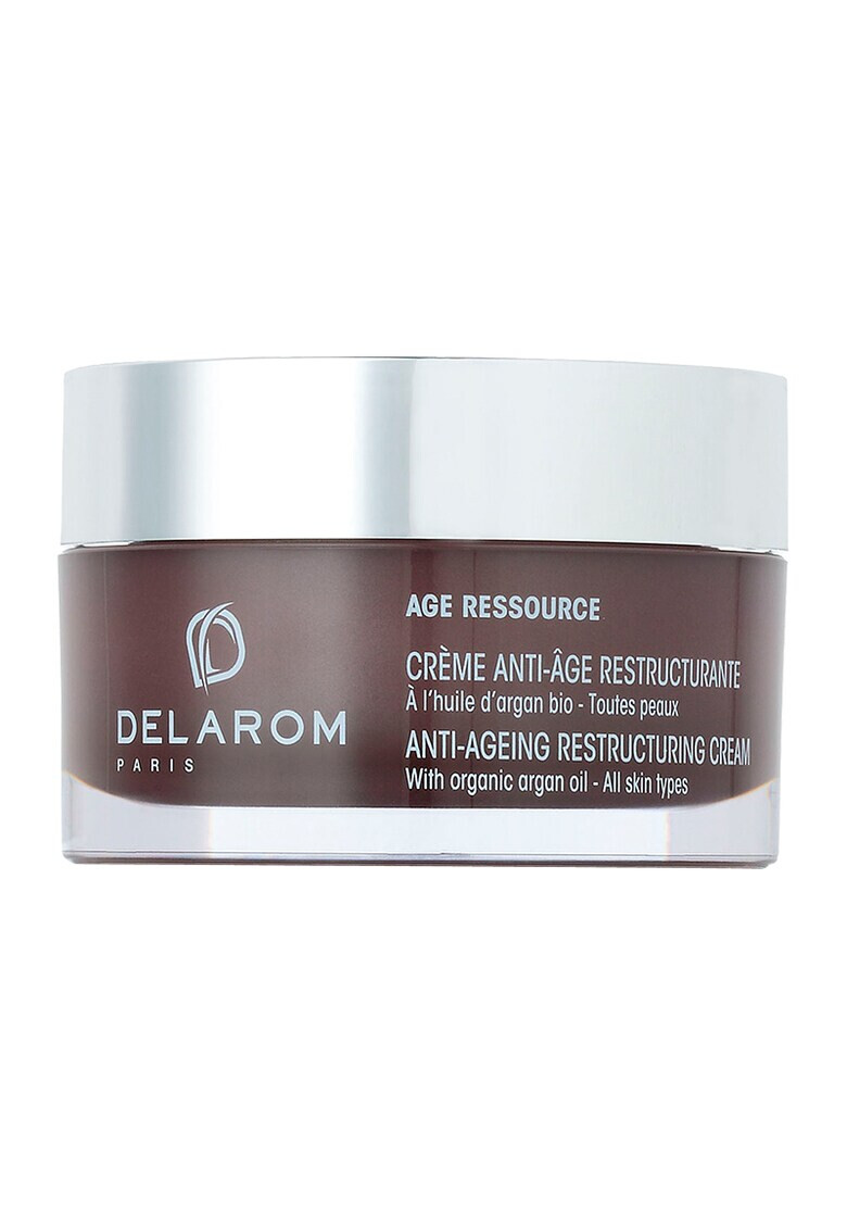 Delarom Crema antirid restructuranta cu ulei argan BIO pentru toate tipurile de piele 50 ml - Pled.ro