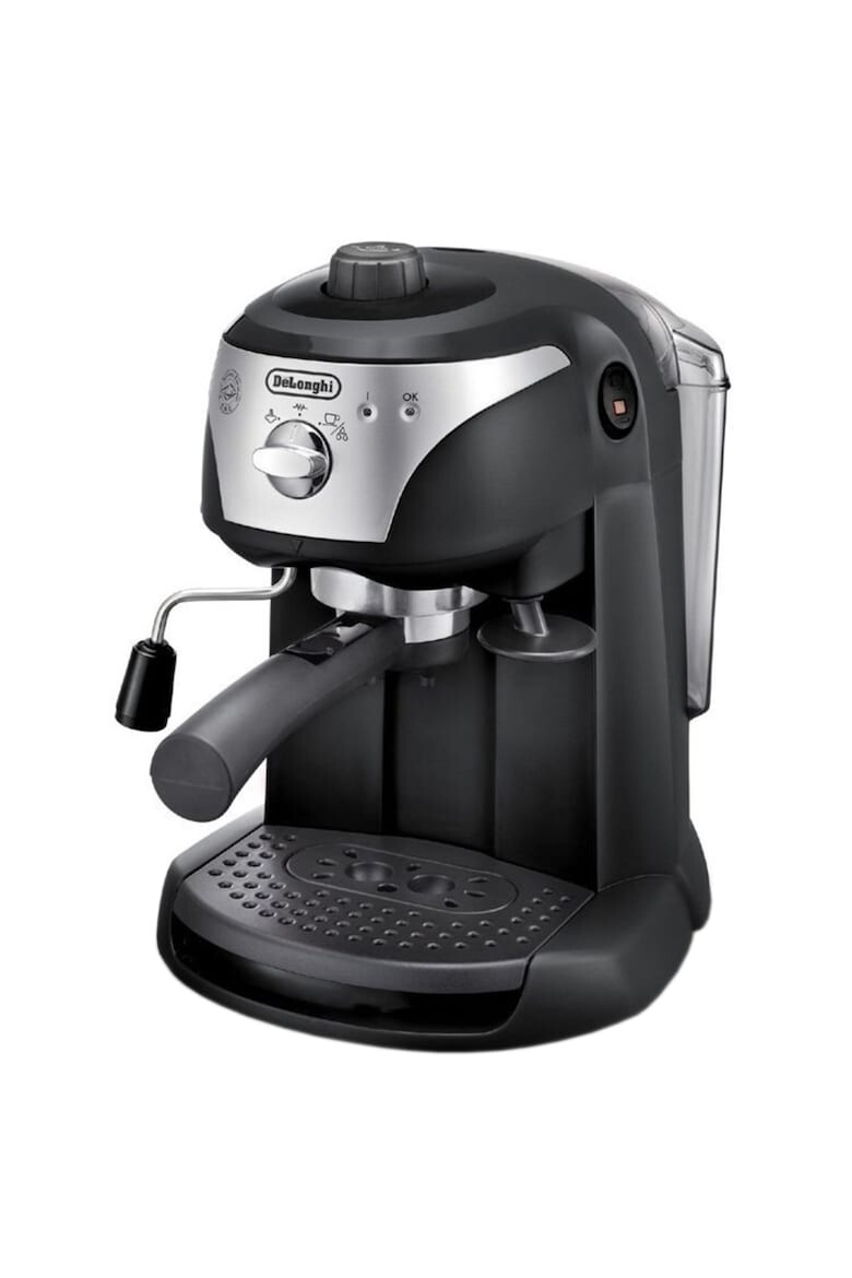 DeLonghi Espressor manual De'Longhi EC221.B Dispozitiv spumare Sistem cappuccino 15 Bar 1 l Oprire automata - Pled.ro