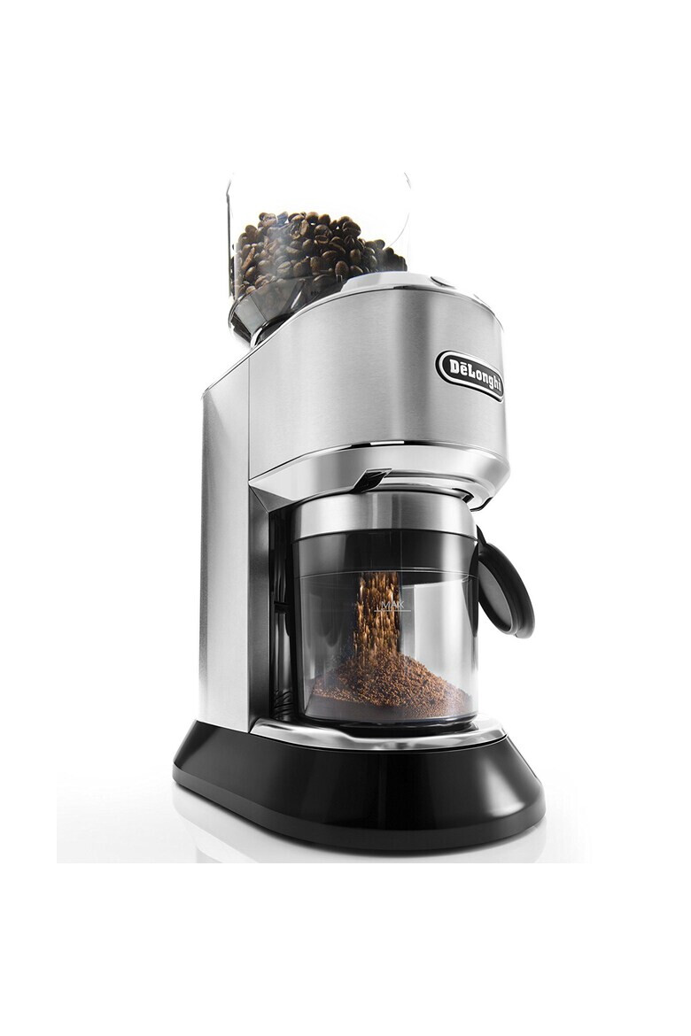 DeLonghi Rasnita de cafea De'Longhi Dedica KG 520M 150 W 350 g Argintiu / Negru - Pled.ro