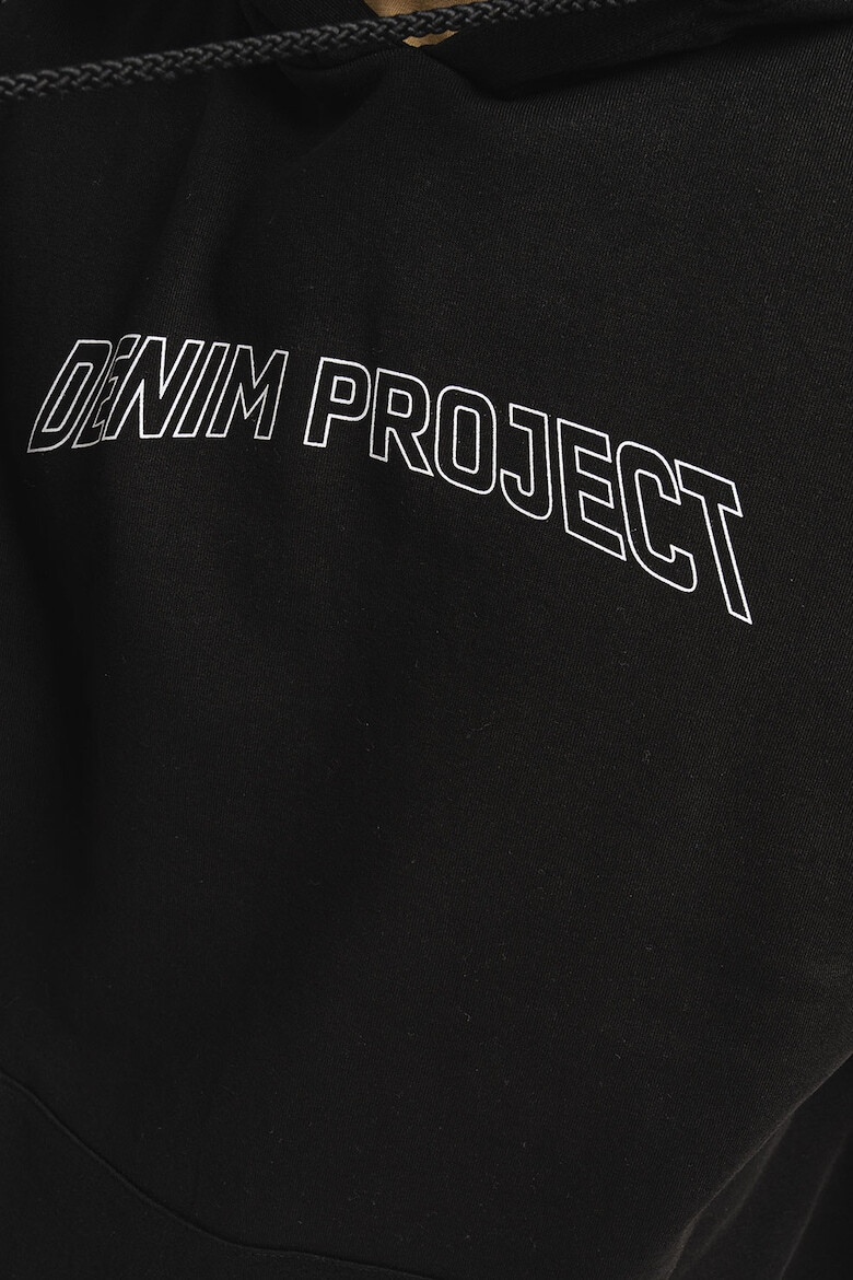 Denim Project Hanorac cu imprimeu logo Clean - Pled.ro