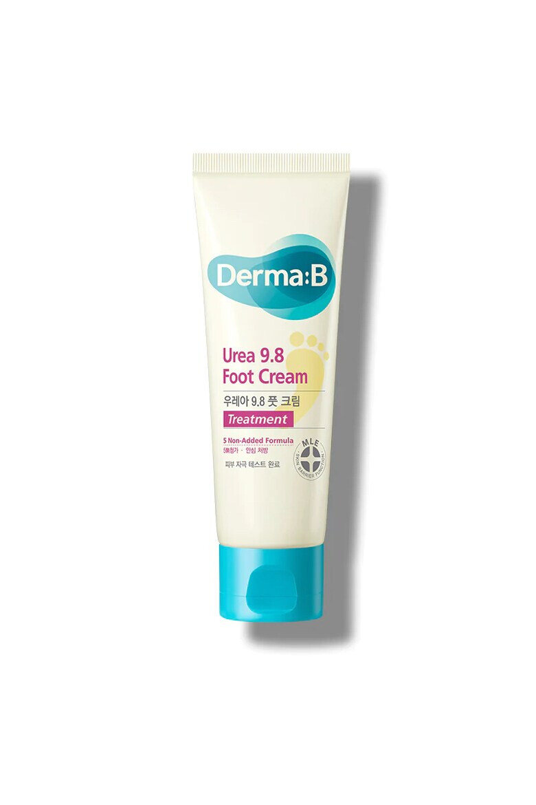 DERMA:B Crema pentru picioare 9.8% Uree 80 ml - Pled.ro