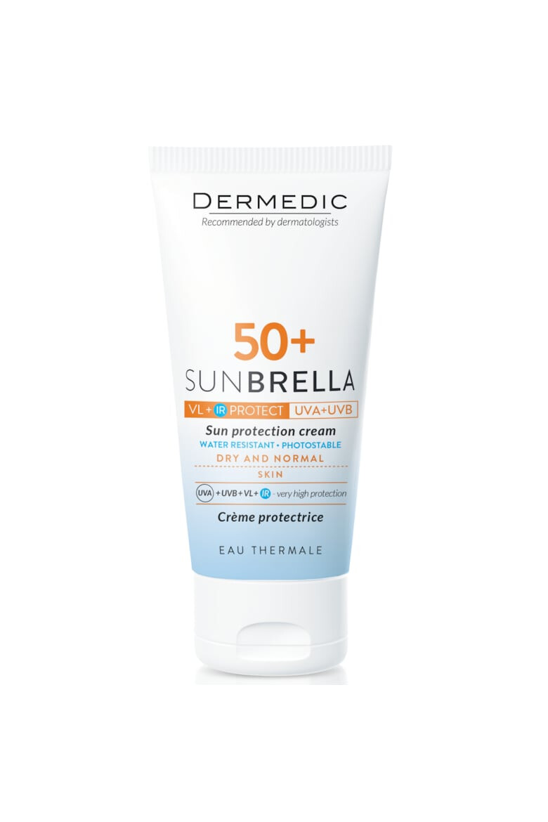 Dermedic Crema protectie solara pentru ten uscat si normal SPF 50+ Sunbrella 50 ml - Pled.ro