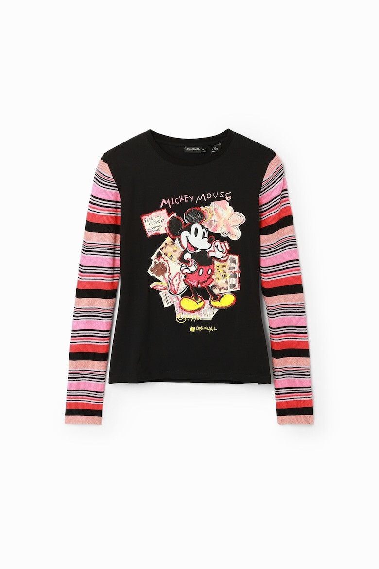 DESIGUAL Bluza cu aplicatie Mickey Mouse - Pled.ro