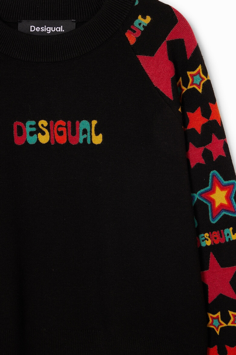 DESIGUAL Bluza de trening cu model raglan - Pled.ro