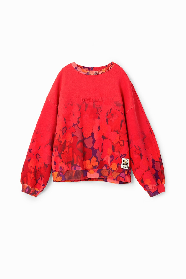 DESIGUAL Bluza sport cu imprimeu floral - Pled.ro