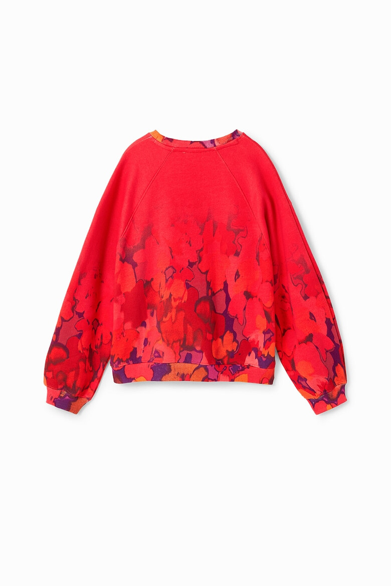 DESIGUAL Bluza sport cu imprimeu floral - Pled.ro