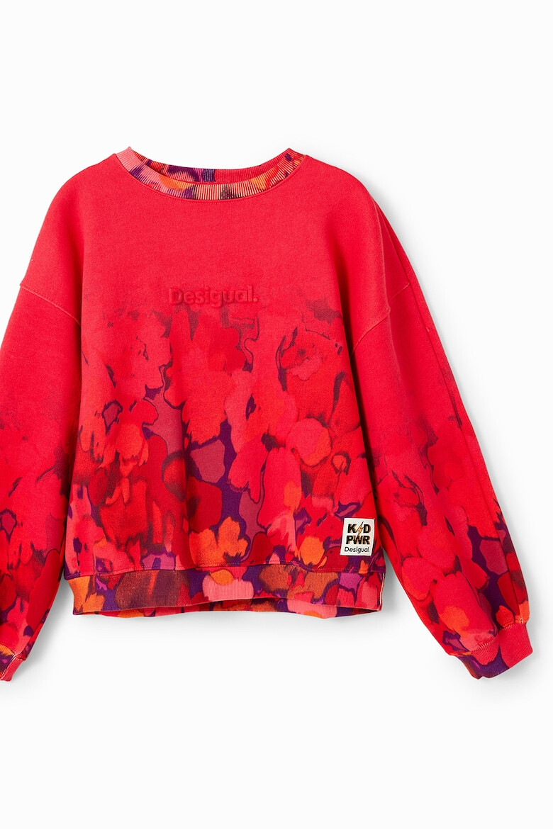 DESIGUAL Bluza sport cu imprimeu floral - Pled.ro