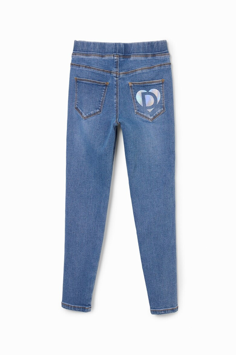 DESIGUAL Colanti cu aspect de denim - Pled.ro