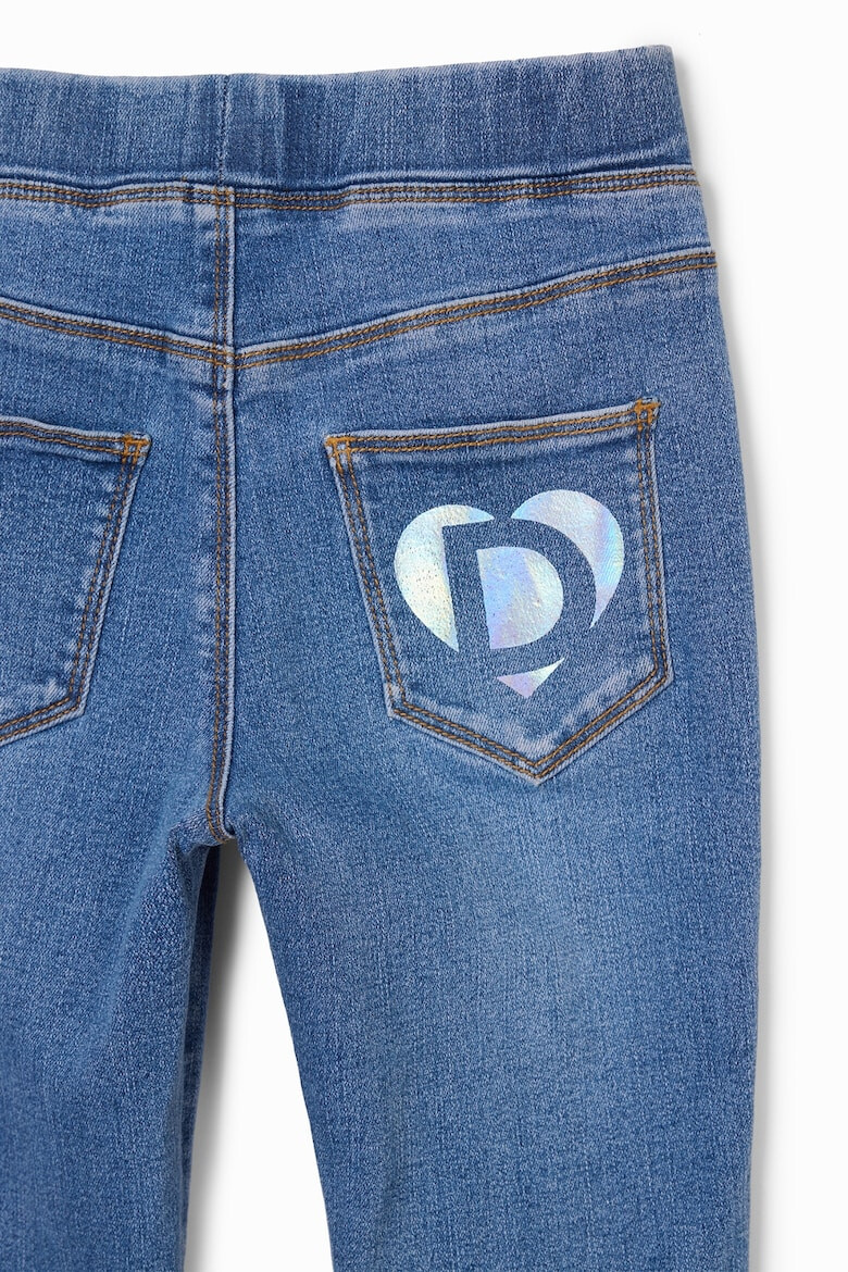 DESIGUAL Colanti cu aspect de denim - Pled.ro