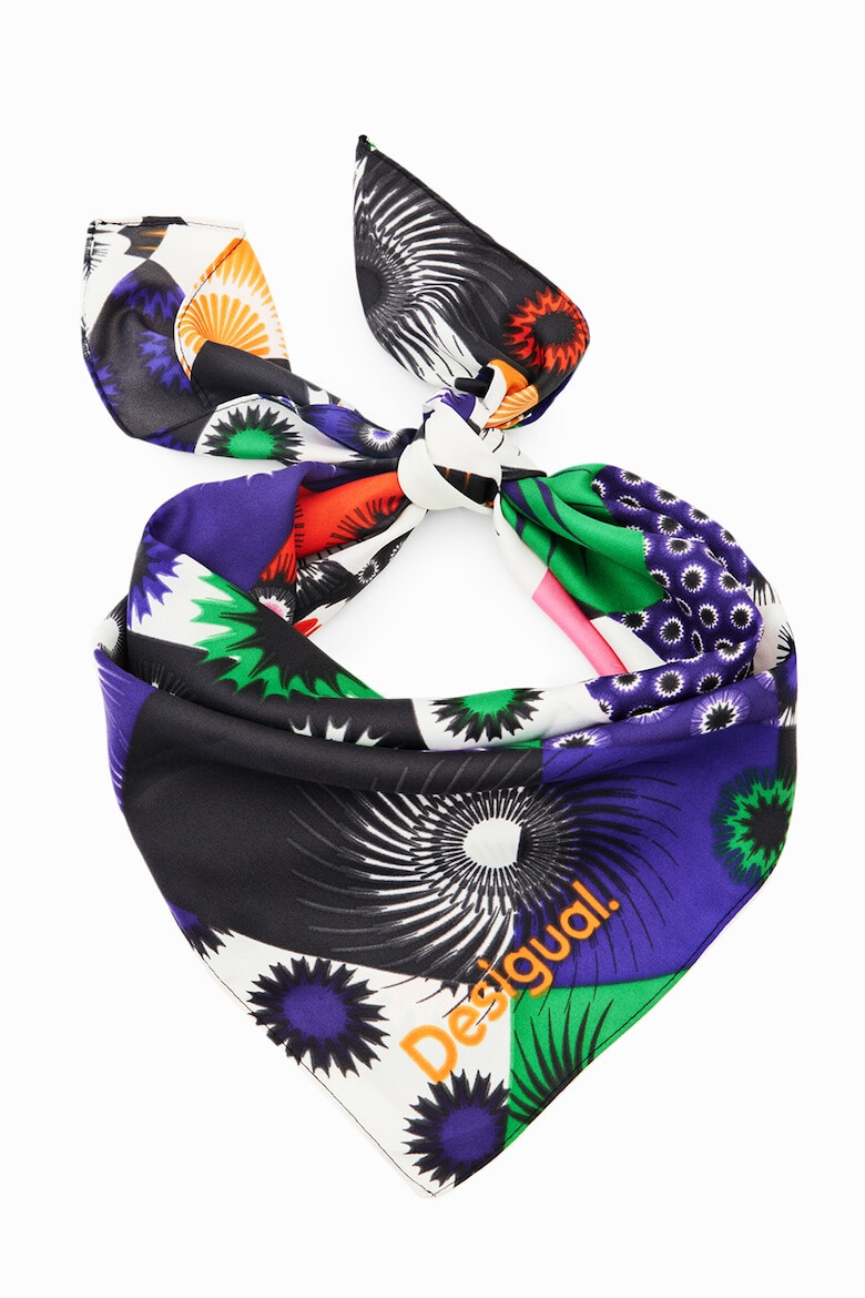 DESIGUAL Esarfa cu model abstract Galactic - Pled.ro