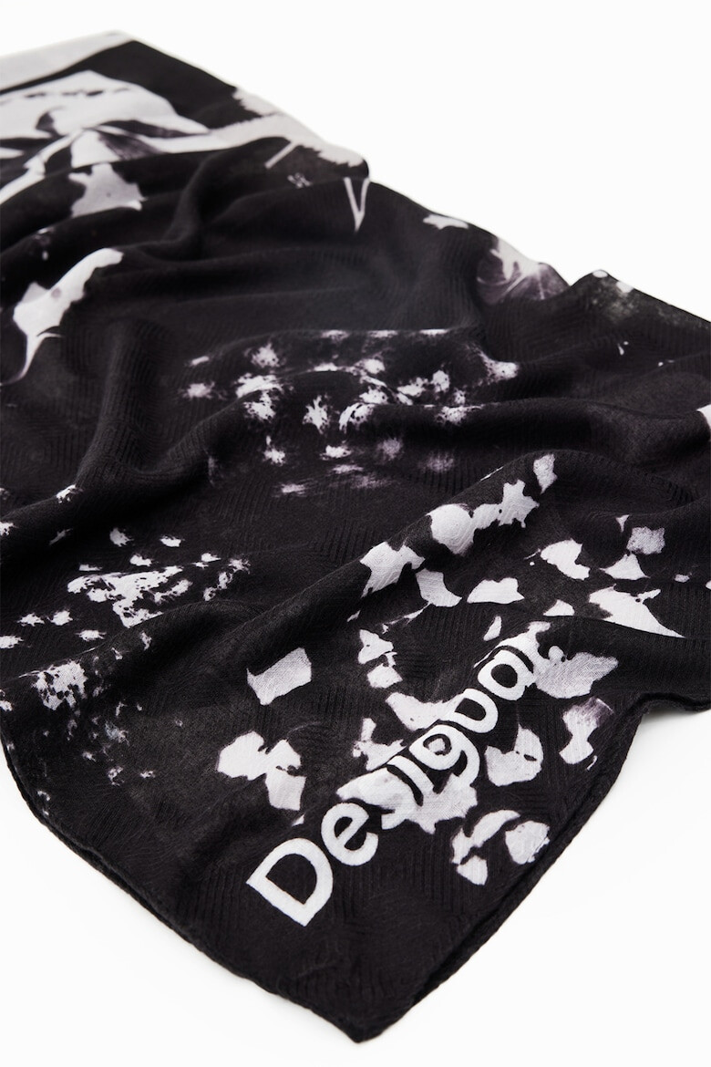 DESIGUAL Esarfa cu model floral - Pled.ro