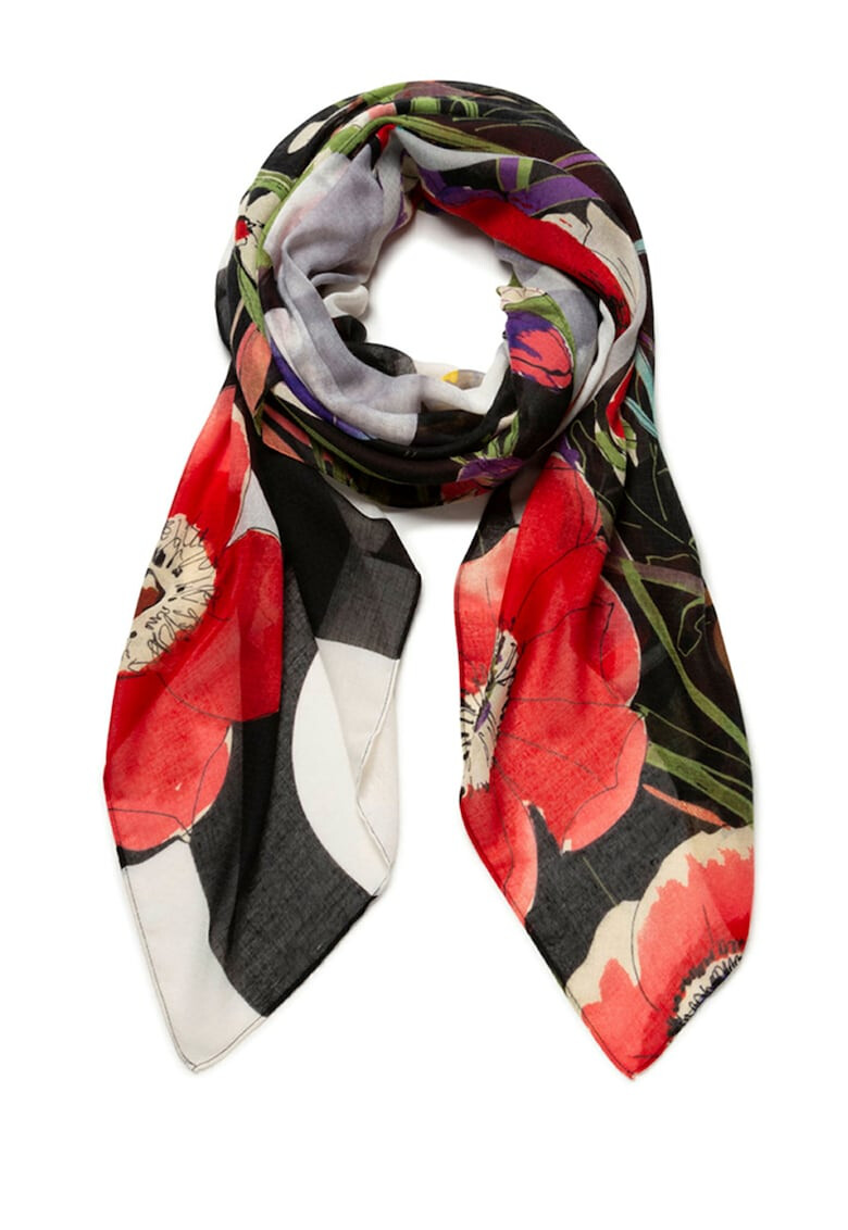 DESIGUAL Esarfa cu model floral Heritage - Pled.ro