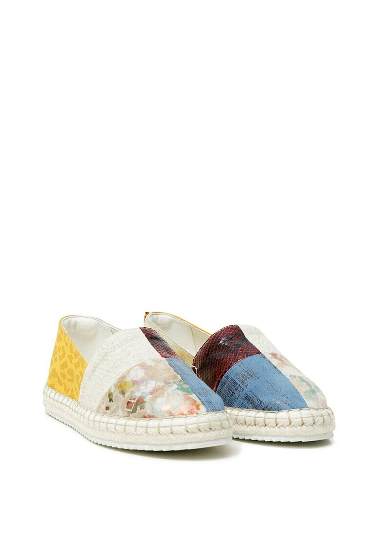 DESIGUAL Espadrile cu model patchwork - Pled.ro