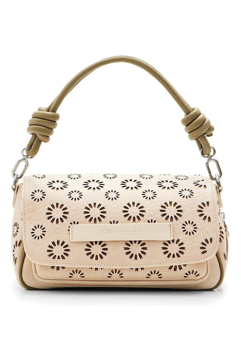 DESIGUAL Geanta crossbody cu decupaje florale Flap - Pled.ro