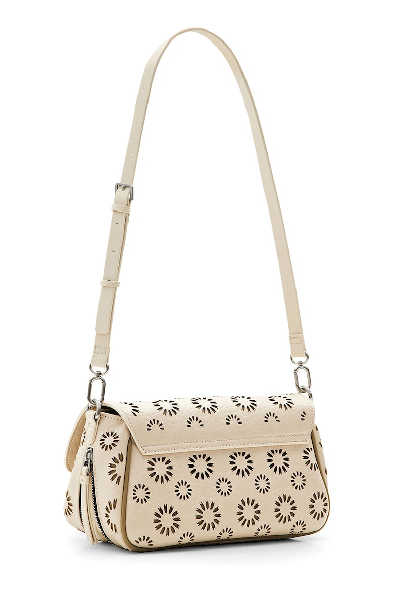 DESIGUAL Geanta crossbody cu decupaje florale Flap - Pled.ro