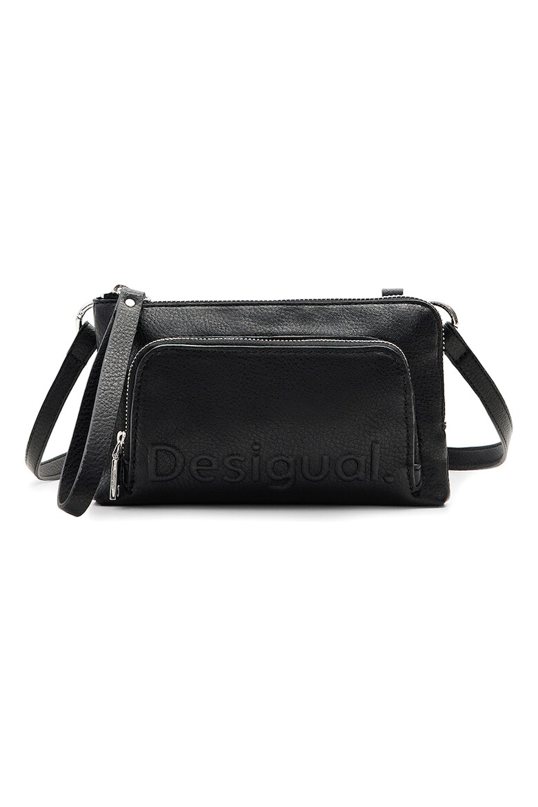 DESIGUAL Geanta crossbody de piele ecologica uni - Pled.ro