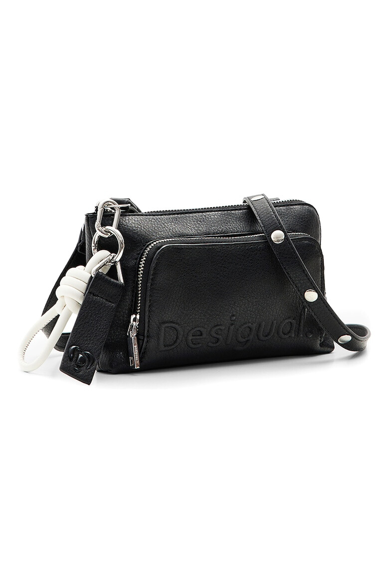 DESIGUAL Geanta crossbody de piele ecologica uni - Pled.ro