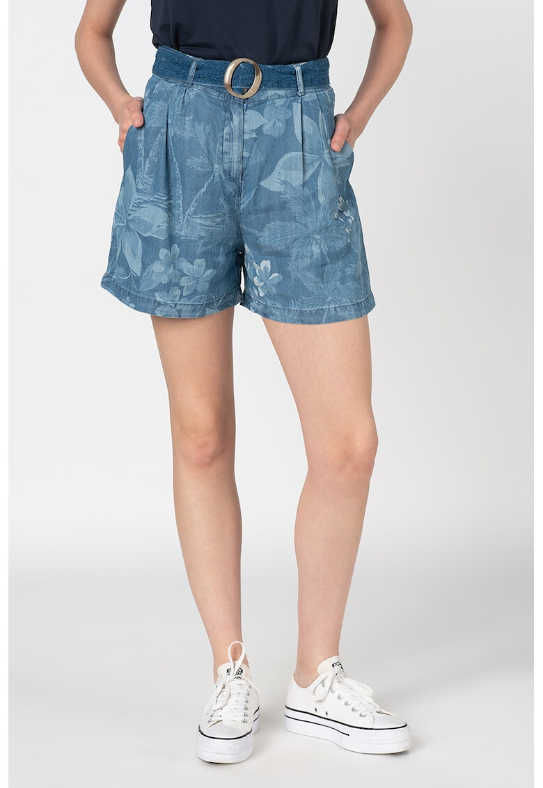 DESIGUAL Pantaloni scurti din amestec de lyocell Pearl Harbour - Pled.ro