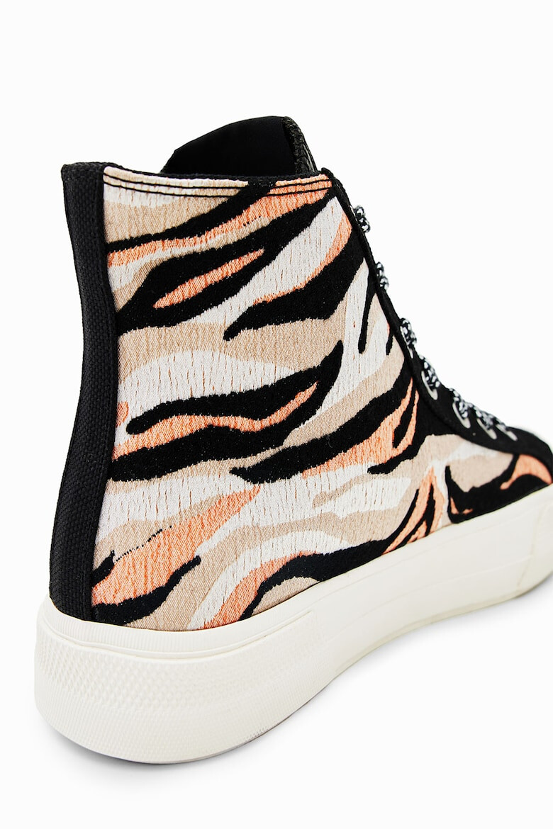 DESIGUAL Pantofi sport high-cut cu model colorblock - Pled.ro