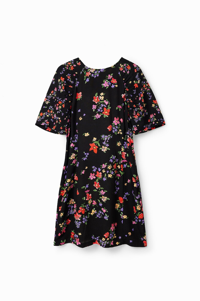 DESIGUAL Rochie cu imprimeu floral si maneci raglan - Pled.ro