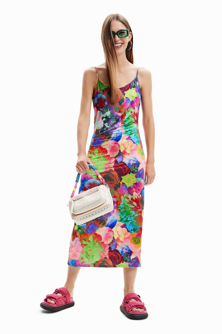 DESIGUAL Rochie dreapta cu model floral - Pled.ro