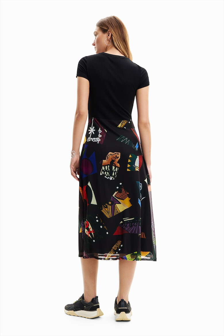 DESIGUAL Rochie midi cu aspect 2-in-1 - Pled.ro