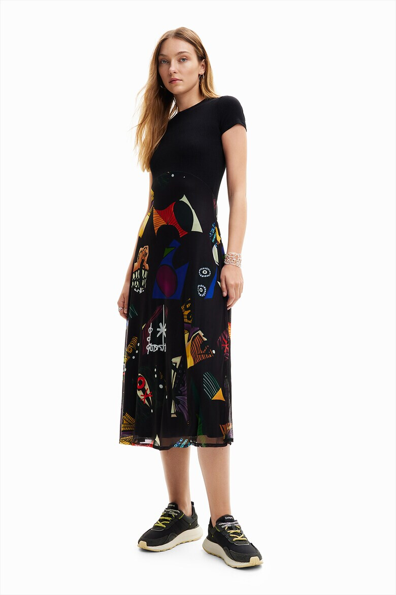 DESIGUAL Rochie midi cu aspect 2-in-1 - Pled.ro