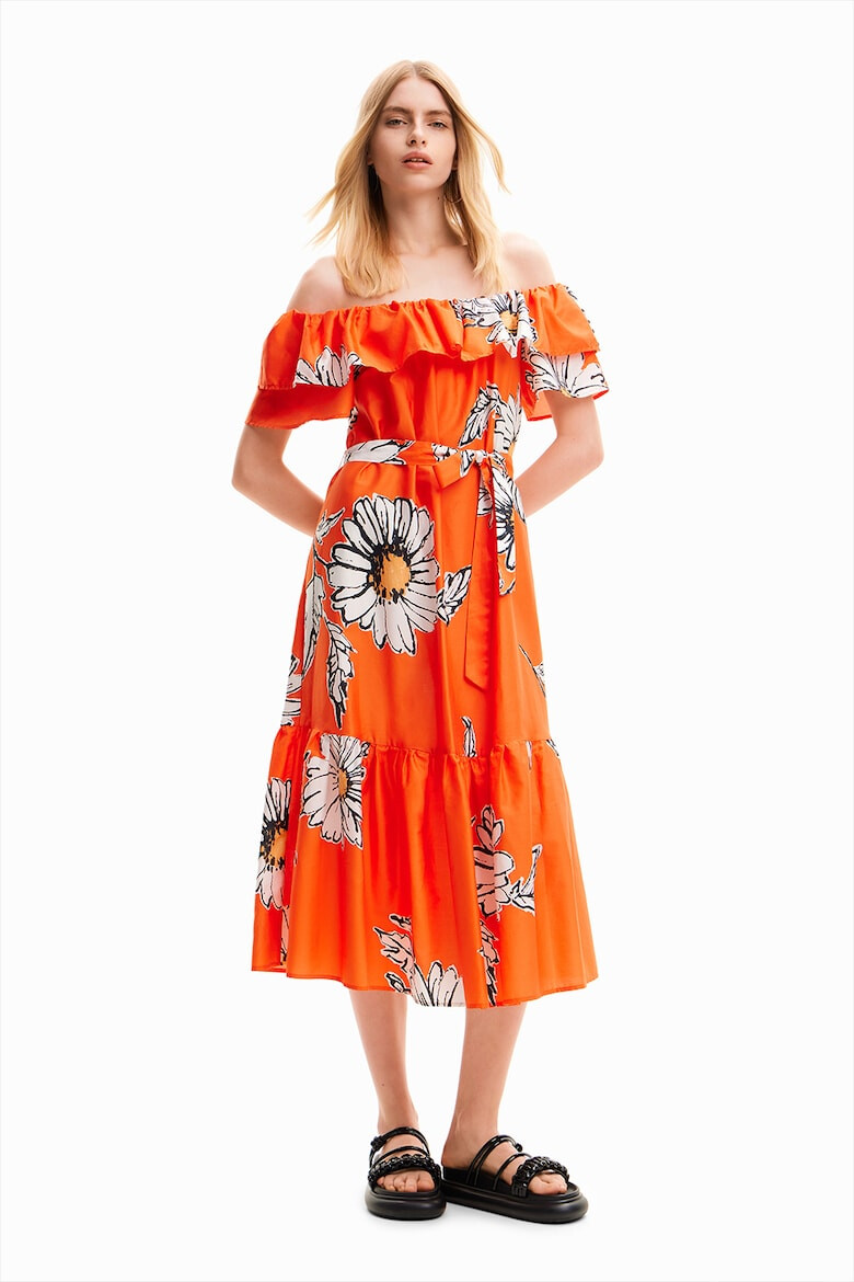 DESIGUAL Rochie midi cu imprimeu - Pled.ro