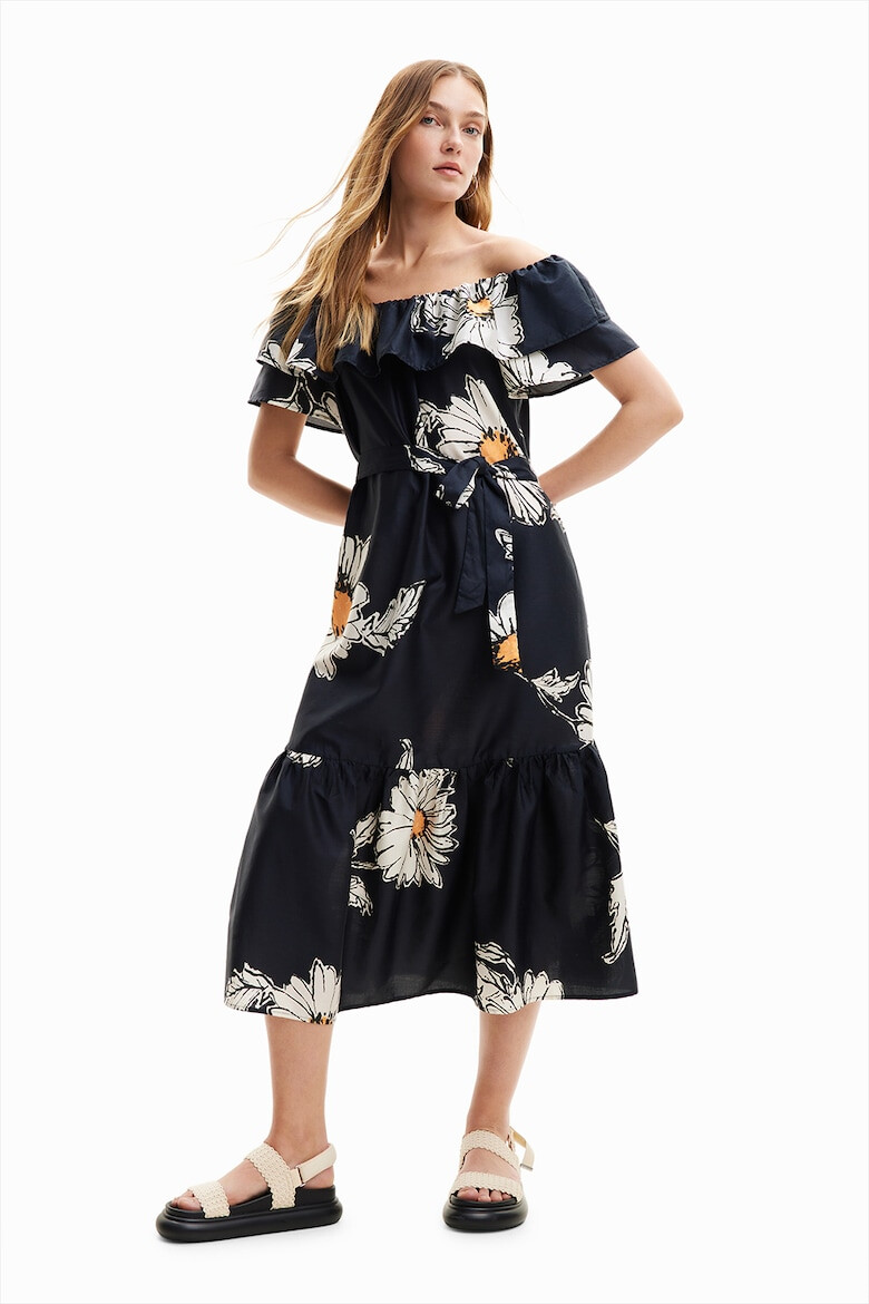 DESIGUAL Rochie midi cu imprimeu - Pled.ro