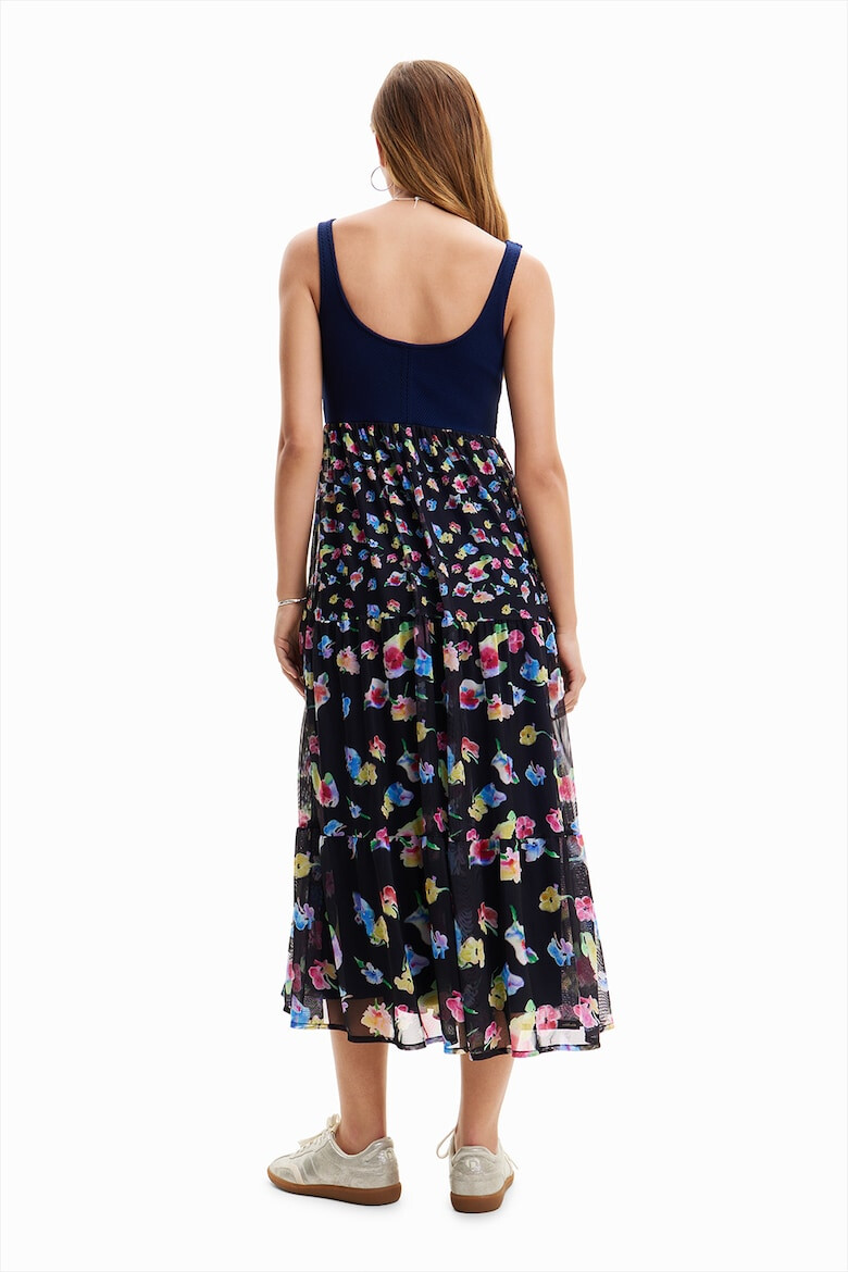 DESIGUAL Rochie midi evazata cu imprimeu - Pled.ro