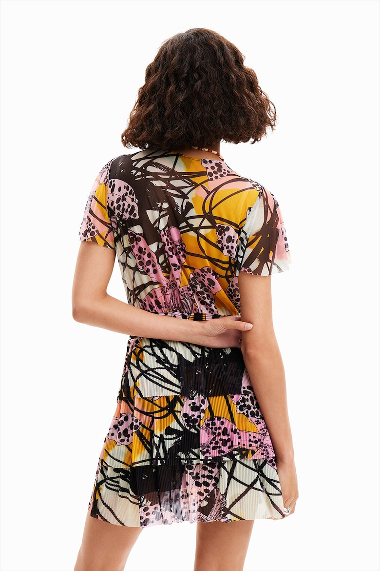 DESIGUAL Rochie mini cu imprimeu - Pled.ro