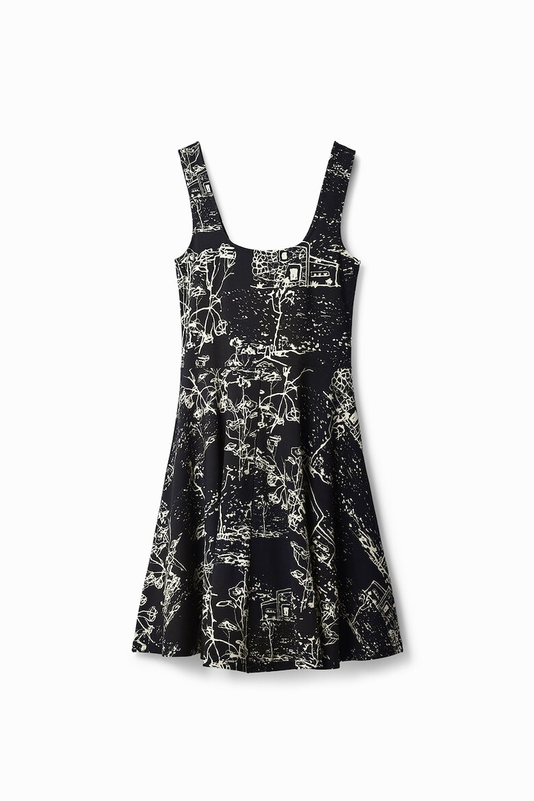 DESIGUAL Rochie mini cu imprimeu abstract - Pled.ro