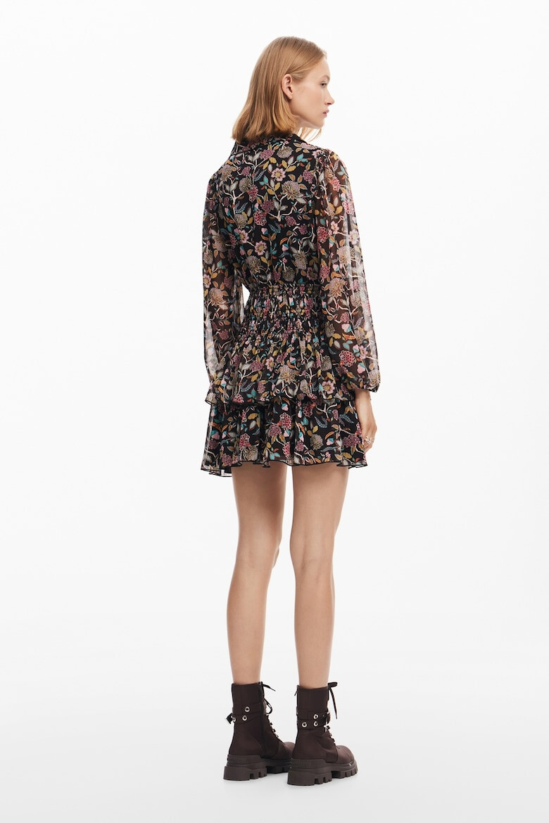 DESIGUAL Rochie mini cu model floral - Pled.ro